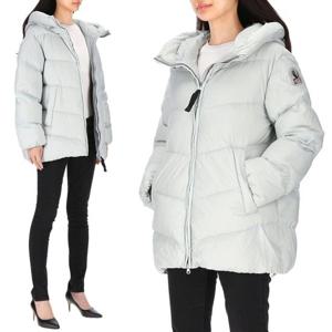 [파라점퍼스] 아마네 로고패치 PWPUCP32 219 후드 다운 패딩 점