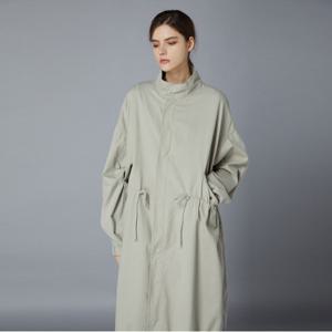 [GGPX] 하이넥 허리 스트링 롱 야상 점퍼 (GOHJPA36F)