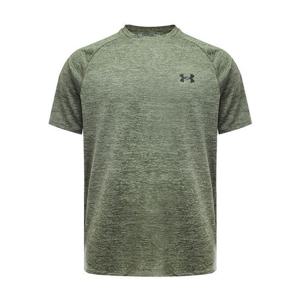 [언더아머]언더아머 UA 테크 2.0 히트기어 카키 그린 1326413-390