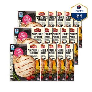 [사조대림]사조 안심 닭가슴살 직화스테이크 블랙페퍼 100g X 15개