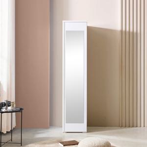 동서가구 루미스 400 거울 옷장 (2단 옷봉&이불장) DF924883