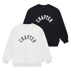 [소이] 남녀공용 겨울이월 레터링 노기모 맨투맨티(24W0432)