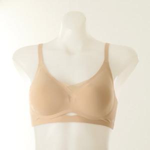 [와코루] 심리스 노와이어 서포트 브라 팬티세트 (WGB2410-OB BK)