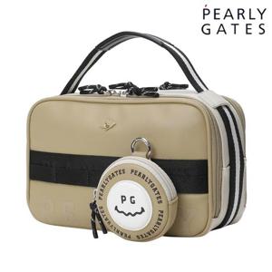 파리게이츠 (531E1BG052BG) 공용 로고 라인 미니 토트백 & 스마일 파우치