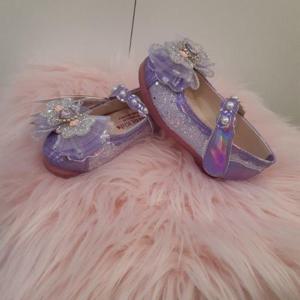 TALENTKIDS HC24 하트플라워퍼플LED공주구두 TSY11HSH02