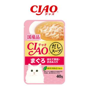 이나바 CIAO 다시스프 파우치 참치&가리비관자&닭가슴살 40g