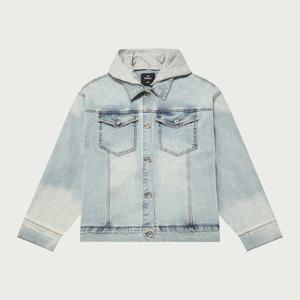 행텐틴즈 여아 후드 디테처블 데님 트러커 자켓_254(14510-110-2