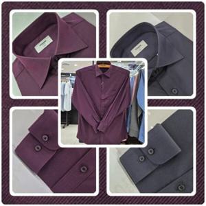 [레노마셔츠]일반핏/모달 필라필 스판/정장 긴팔 와이셔츠 ROFSG