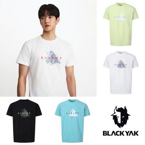 [블랙야크] 공용 알파인 그래픽 반팔티 1BYRTMU920