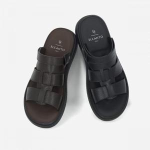 엘칸토 HC06 남성 소가죽  샌들 LCMW23U526