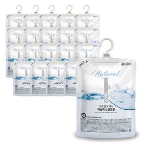 네츄럴오가닉 무향 스탠드형 제습제 150g 20개+전용 옷걸이 후크 20개