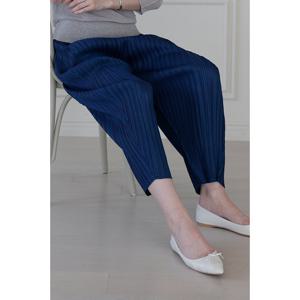 [요이츠]플리츠 테이퍼드 배기 팬츠_YJ04WNPSL03_NY1