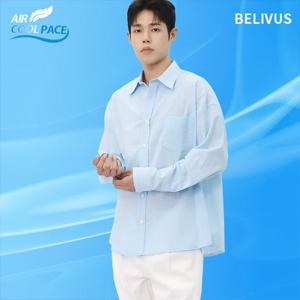 [빌리버스]빌리버스 남성 린넨 셔츠 여름 긴팔 남방 BRI054