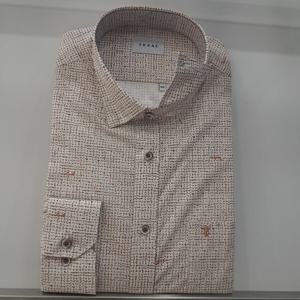 [예작]예작 22S/S 면100% 프린트 스넵단추 일반핏 긴팔셔츠 YJ2S