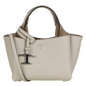 토즈 25FW 여성 타임리스 마이크로 토트백 화이트베이지 XBWAPAFL000QRI 9O22