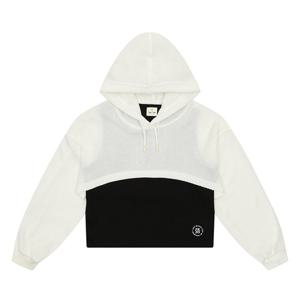 에꼴리에 여아 레이어드 하찌 후드 티셔츠 23QT491_WT