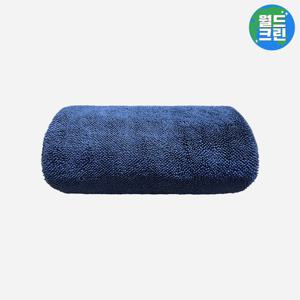 월드크린 듀플렉스 드라잉 타월 40x23 네이비 차량용 세차 버핑 유리 수건