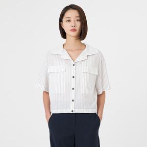 [TAG 313000원][케이엘바이린] 루플리 반팔 블라우스 KWBLOE0100