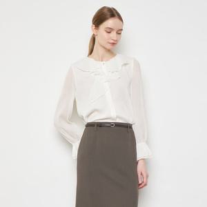 [TAG 285000원][케이엘바이린] 실루브 러플 블라우스 KWBLPC0200