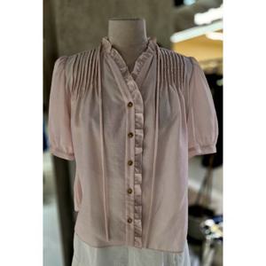 [ZOOC] 프릴 디테일 블라우스 (Z252MSC040)