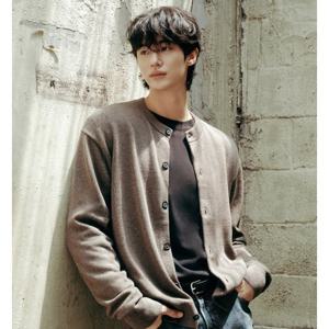 [지오다노]남성 라운드 니트 가디건 055915