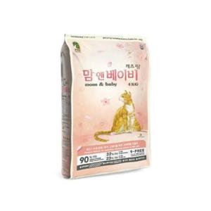 캐츠랑 맘 n 베이비 8kg (4kgX2개) 고양이사료 프리미엄고양이사료 저알러지고양이사료 유기농고양이사료 곡물무첨가고양이사료 고양이건강사료