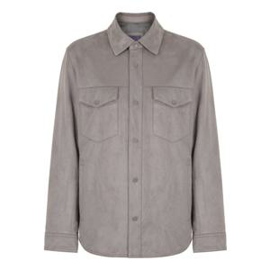 바쏘옴므 비건 레더 셔츠형 점퍼 (WSX3GU42A)