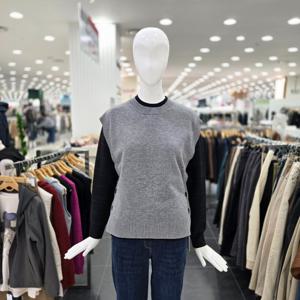 [벨라디터치]니트 조끼 V9F4KT24_GN