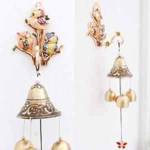 아기부엉이 삼형제 문종 문종 풍경 도어벨 리스 현관종