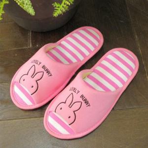 실내화 버니라인 거실화M 핑크 여성실내화
