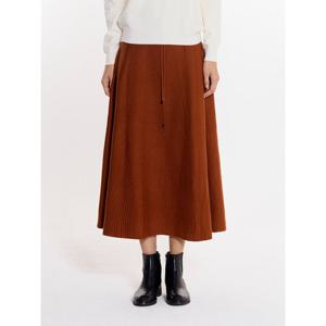 [플리츠미][플리츠미] A라인 밴딩 니트 스커트_EKSKW025001