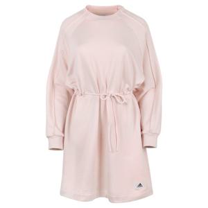 아디다스 여성 롱 맨투맨 드레스 기모 긴팔 원피스 IS7484