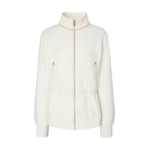 헤지스 골프 여성 25FW 아이보리 여성 플리스 하이브리드 중힙 풀집업 점퍼 HWJU5D715IV