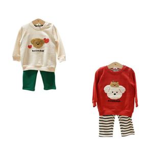 [블루독베이비](백일/돌/어린이집등원룩선물)산타도기상하세트 45C70-672-1314