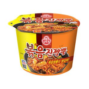 컵라면 큰사발 오뚜기 볶음진짬뽕 110g 12개