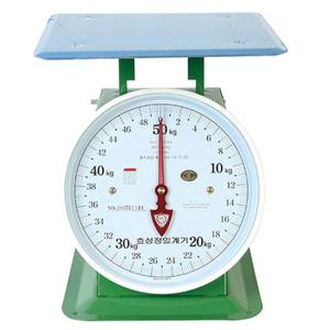 효성정밀 계기 지시저울 50kg (200g) 부품 소모품 자재 파츠