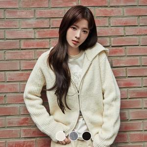 [지오다노]여자 2way 후드 집업 가디건 355924