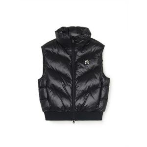 MLB조끼 GQC 3FDVV0146-50BKS 여성 바시티 유광 중량 패딩조끼 뉴욕양키스