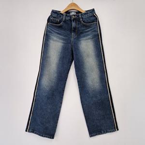 나야홍 / 아이우먼 샐리기모와이드데님팬츠 LOT198M510 빅사이