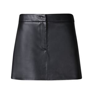 25 FW CP컴퍼니 컨실드 클로저 레귤러핏 미니 스커트 블랙 MAIS4403