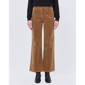 헤지스 여성 24FW 스테디셀러코듀로이부츠컷 베이지 면혼방 팬츠 WSPA4D908I2