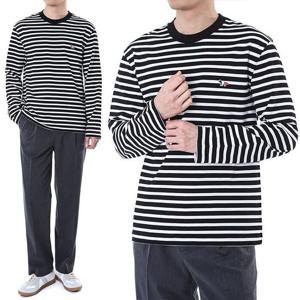 (명품) 메종키츠네 스트라이프 슬리브티FU00115KJ