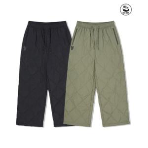 M 라이프워크바지 CQK LW244WL871 여성) LW3 다이아 퀼팅 패딩 와이드 팬츠