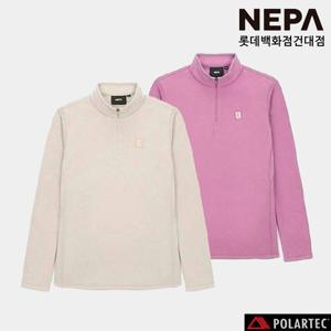 네파 [택가 79,000원] 여성 겨울 등산 캠핑 폴라텍 마이크로 플리스 기모 긴팔 집업 티셔츠 7K85416