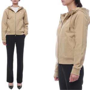 [버버리] 25FW 여성 EKD 자수 후드집업 (8111668 FLAX 25F)