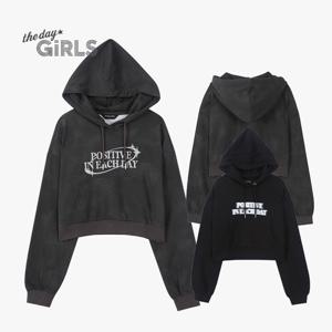 [더데이걸]크롭 후디 스웻셔츠 TGMH25802 [모다아울렛 남양주점]