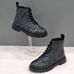 [탠디]여성 소가죽 4cm 캐쥬얼 투톤 워커 X23519dc_JJ