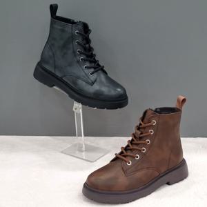 [탠디]여성 소가죽 4cm 캐쥬얼 투톤 워커 X23519da_JJ