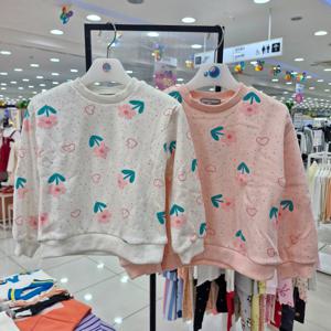 [탈렌트키즈](모다진주) 코지 단델리온맨투맨 PC7T2GTS112_JJ