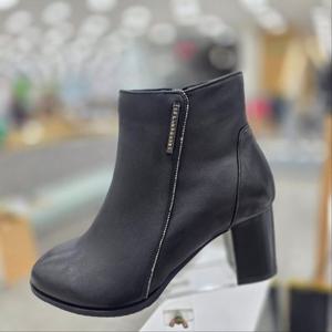 [탠디]여성 앵글 부츠 7cm 사선라인 통굽 X2C5H504